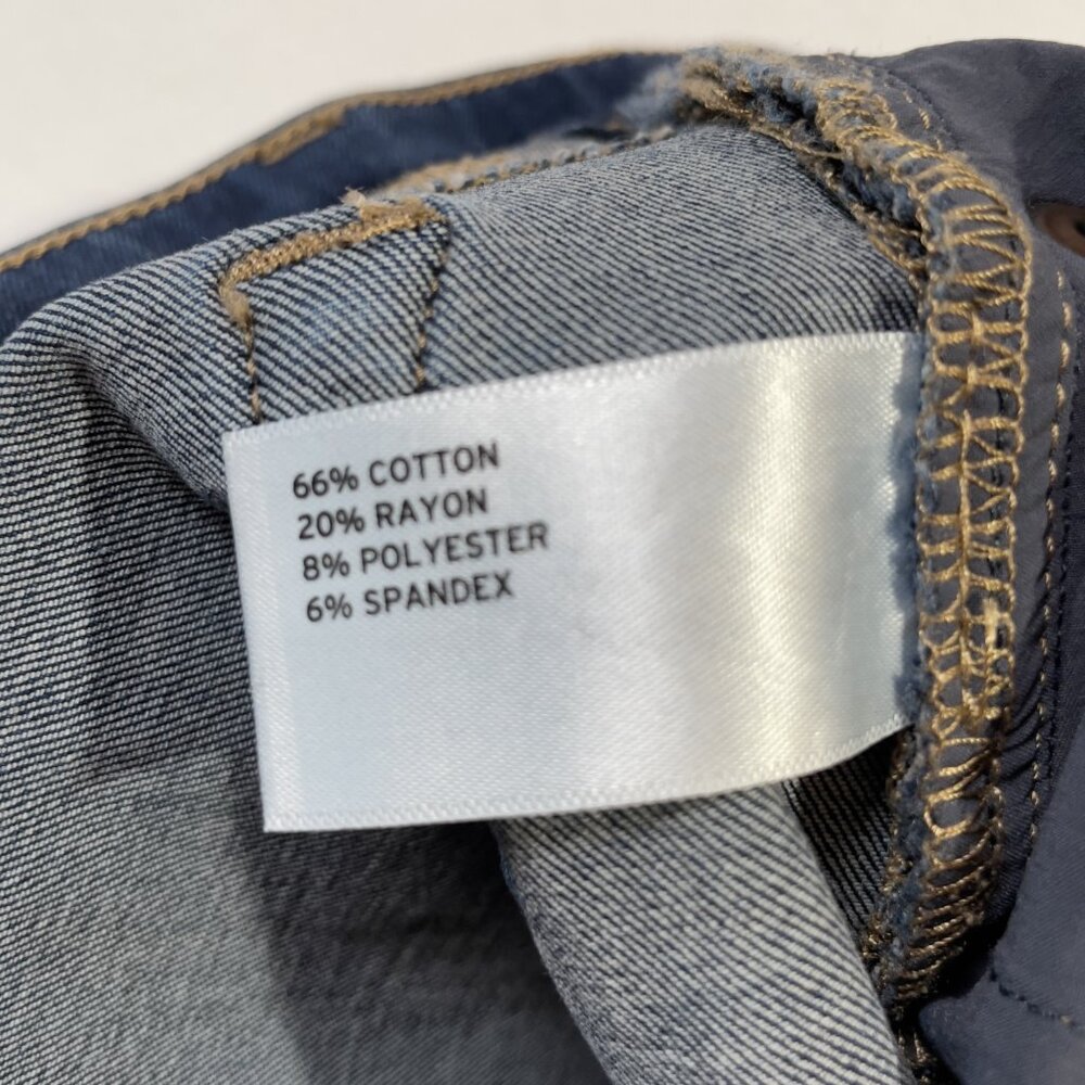 Duluth Trading Jean-etics High Rise Slim Leg Front Seam Size 10P - Picture 13 of 14